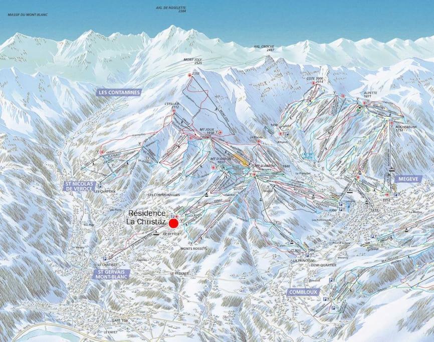 Bettex 4p- Vue Mont-blanc Saint-Gervais-les-Bains